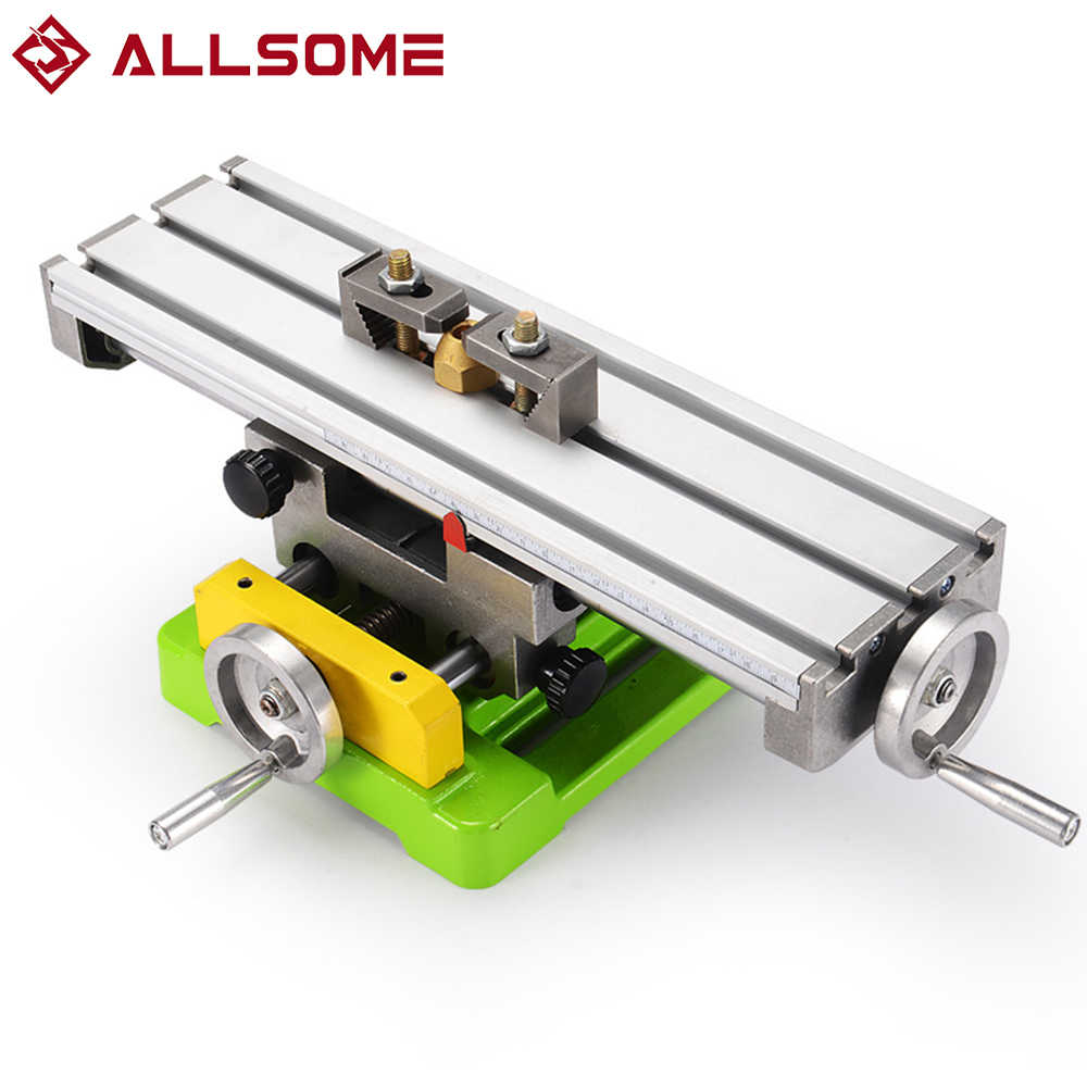 ALLSOME BG6350 мини фрезерный станок Рабочий стол