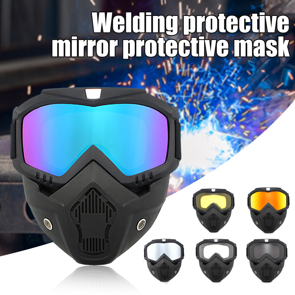 Am Kopf montierte professionelle automatische Schweißmaske, Schutzbrille, Lichtfilter, blendfreie Schweißhelm-Ausrüstung, Schutzmaske
