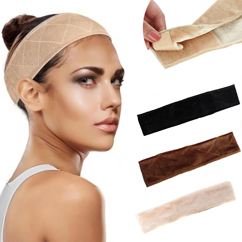 Double face doux velours girp bandeau de cheveux réglable velours perruque poignée bandeau de cheveux bandeau Wiggery accessoire bandeaux pour les femmes