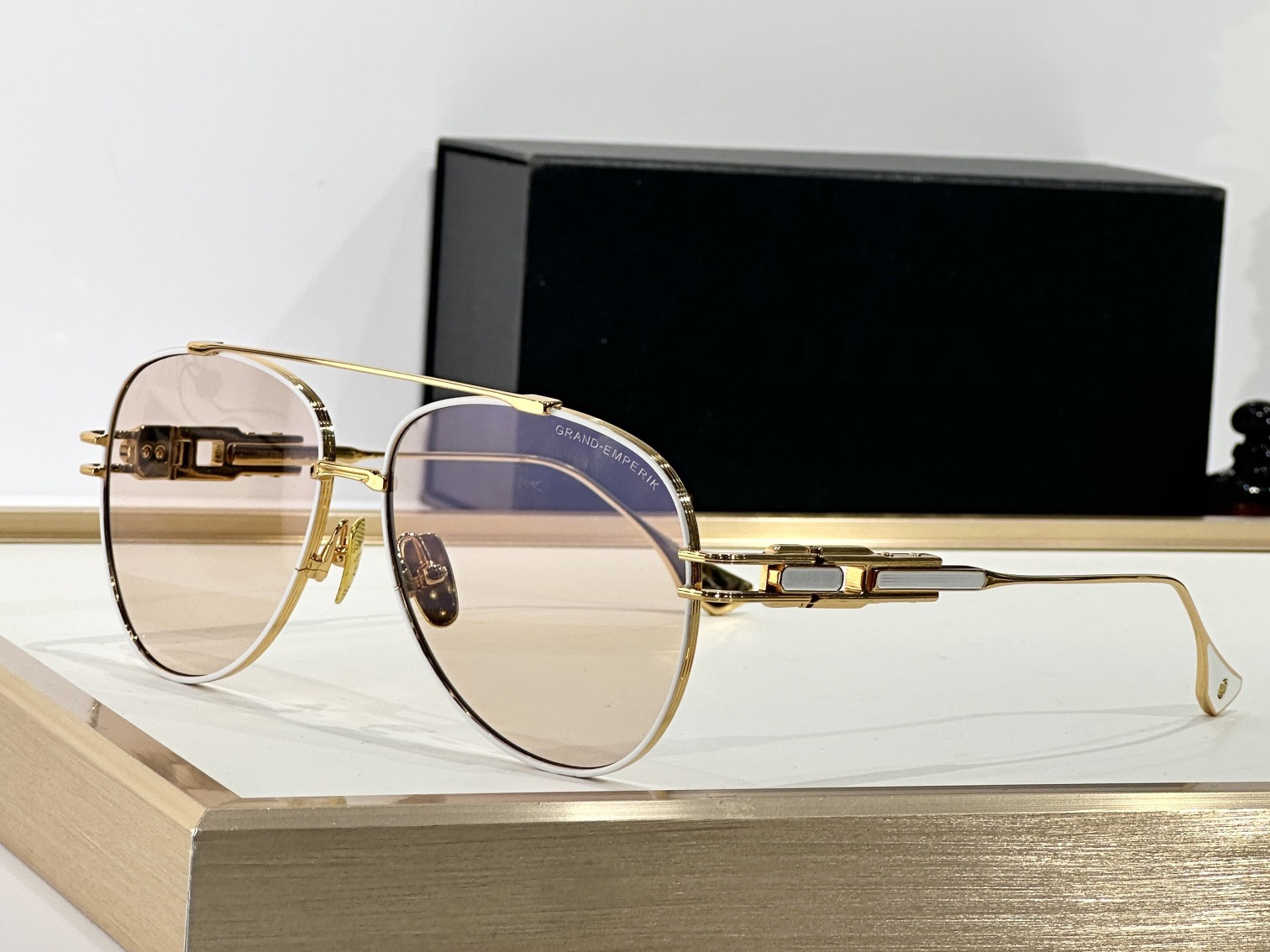Gafas de sol de alta calidad para hombres y mujeres ADITA GRAND EMPERIK DTS158 UV400, gafas de sol de diseño especial de moda retro con caja