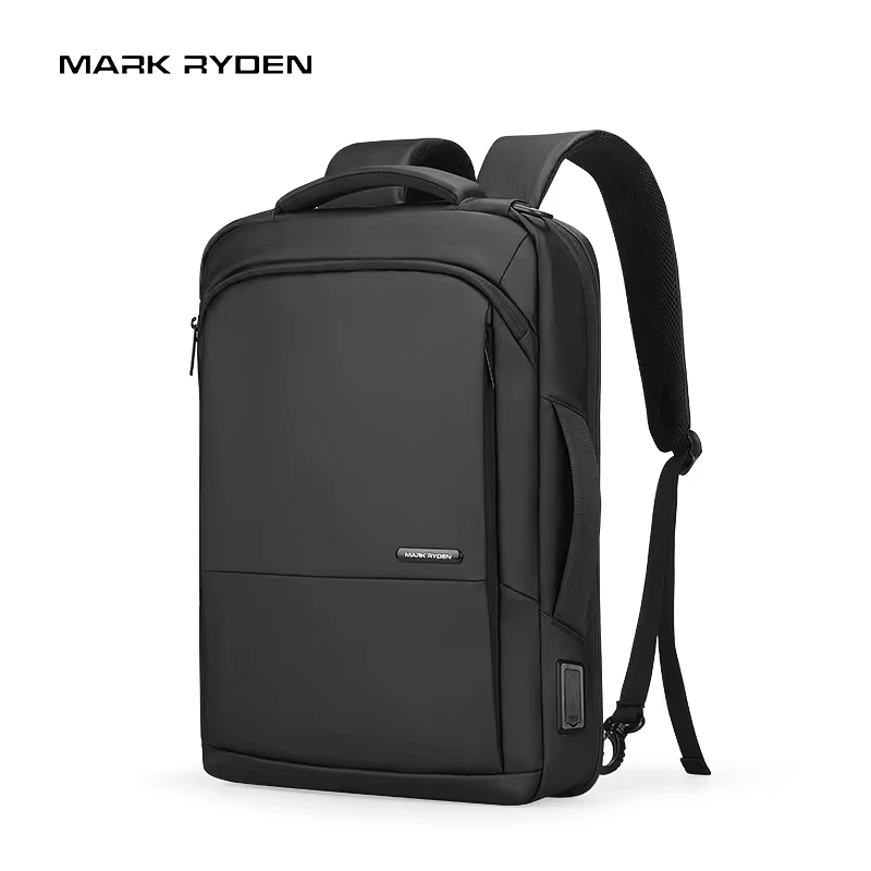 Mark Ryden 15,6 Zoll Laptop-Rucksack für Herren, Reiserucksack mit USB-Ladeanschluss, Schulrucksack, wasserdichte Tasche für Männer