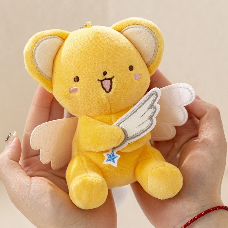 Мультфильм Cardcaptor Sakura Kero, плюшевая кукла, игрушки, подвеска, аниме-карта, кукла Captor, милый мягкий брелок, игрушка, подарок для детей