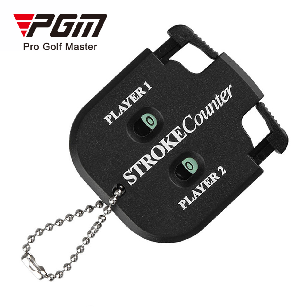 Mini prático contador de tiro de golfe colheita putt pontuação contador de dois dígitos pontuação keeper com chaveiro acessórios de golfe auxiliares de treinamento de golfe