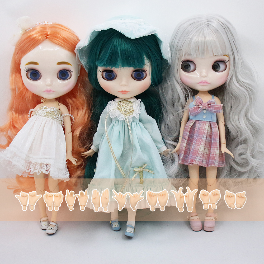 ICY DBS Blyth Doll 1/6 Joint Body 30CM BJD игрушки Натуральное блестящее лицо с дополнительными руками AB DIY Модные куклы подарок для девочки