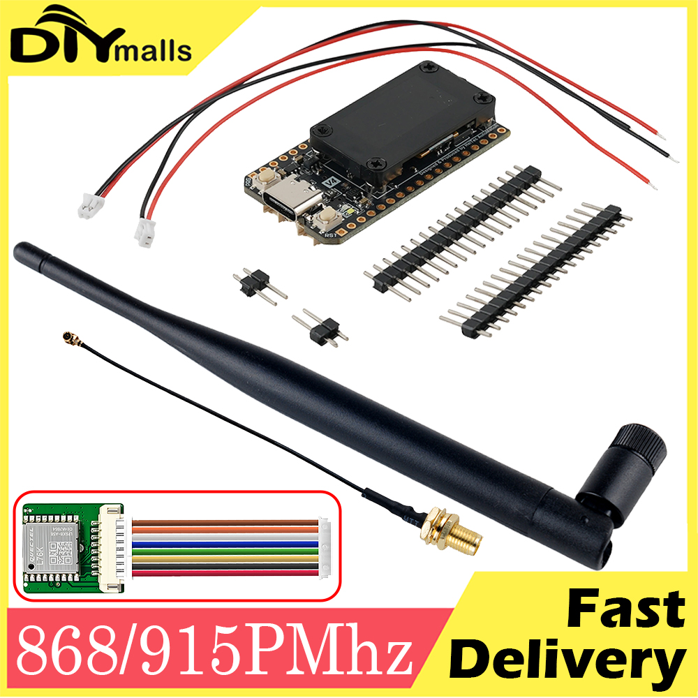 Kit Heltec LoRa32 V4 Meshtastic GPS ESP32 WIFI+BLE SX1262 LoRa avec écran OLED 0,96 pouces, alimenté par énergie solaire, carte de développement pour réseau maillé Arduino IoT