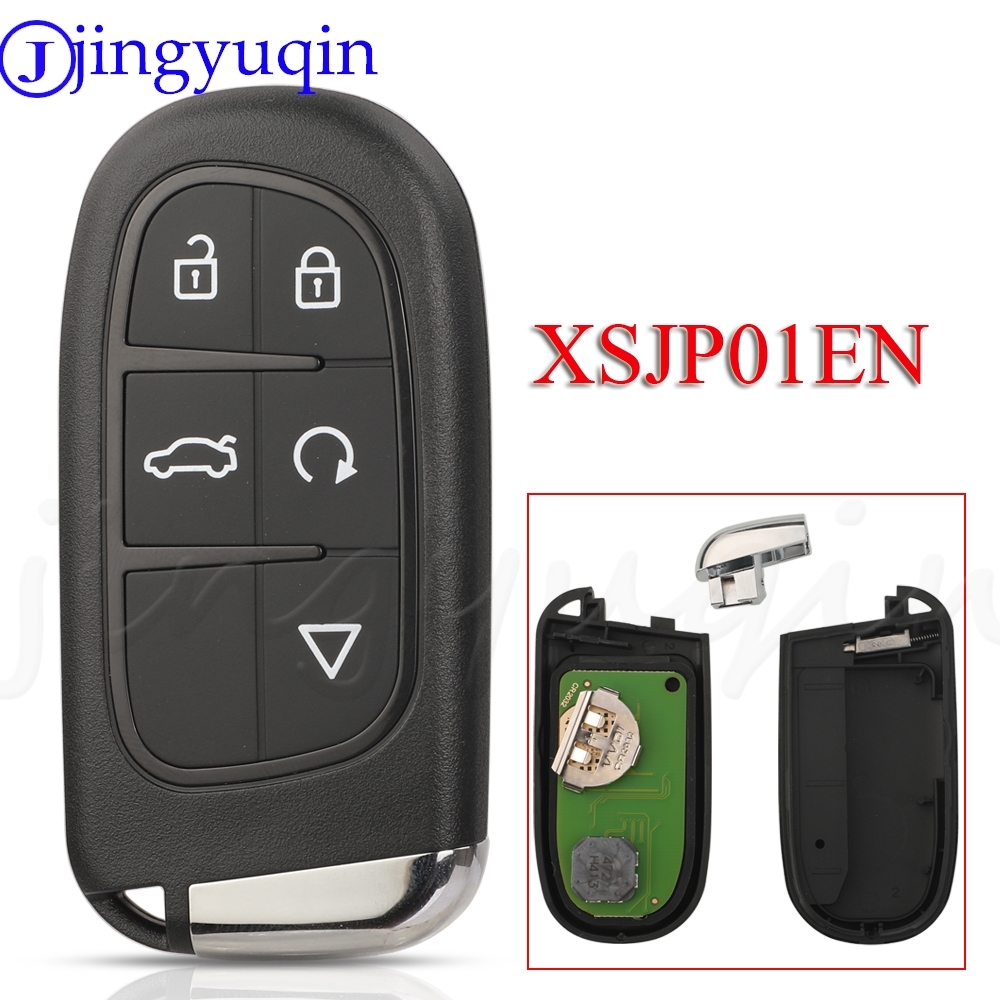 Jingyuqin Xhorse-Outil de clé à distance intelligent pour Jeep, porte-clés de voiture universel, 5 boutons, VVDI, XSJP01EN, série Y.T XM38