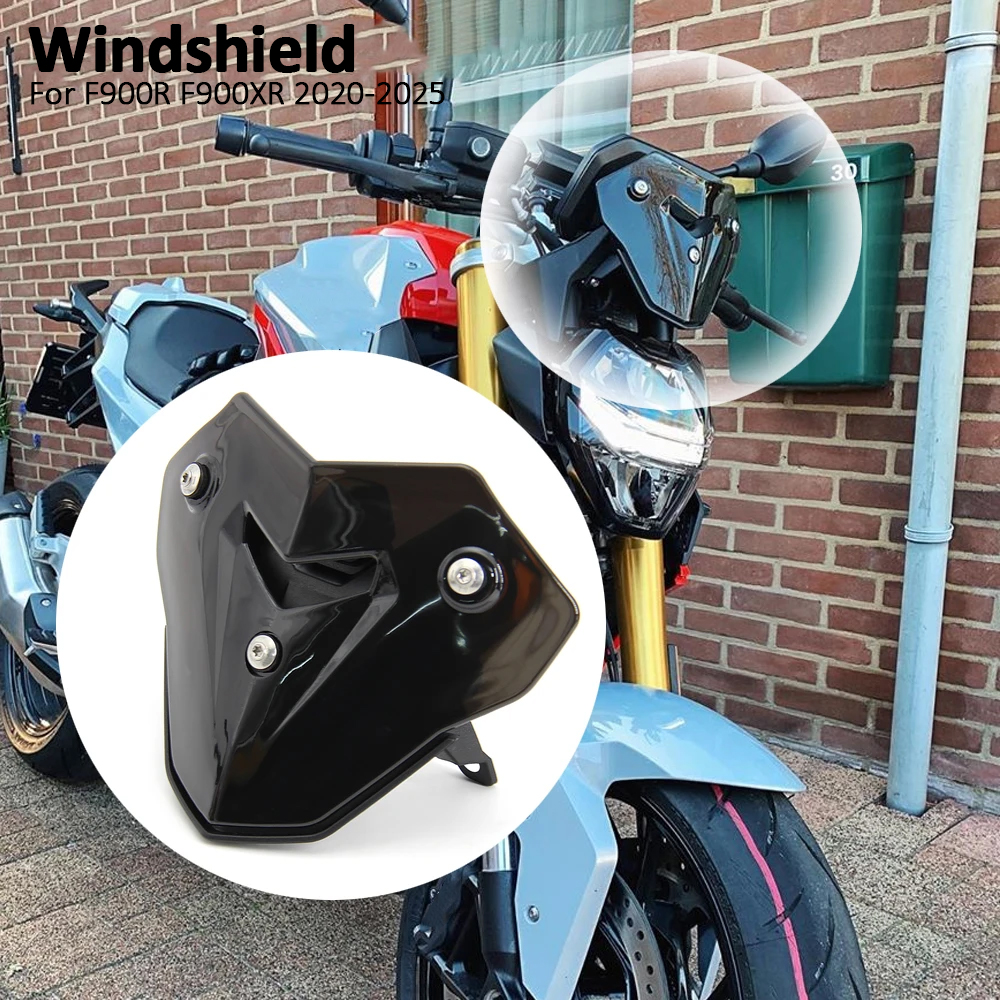 Parabrisas deportivo para motocicleta BMW F900R F 900R F900 R 2020-2025, Deflector de viento