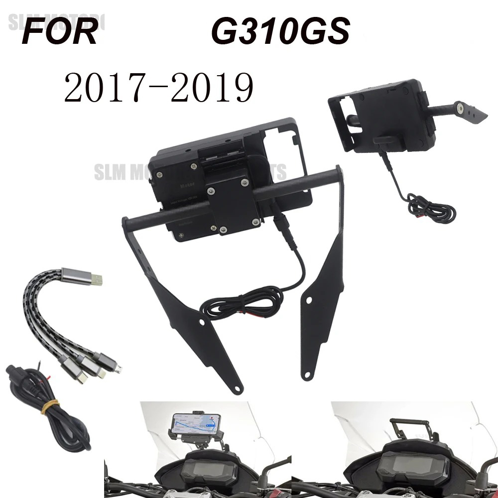 Motocyklowy uchwyt do nawigacji GPS Smart Phone Pasuje do BMW G310GS G310R G 310 GS G 310 R 2017 2018 2019 2020 2021 2021