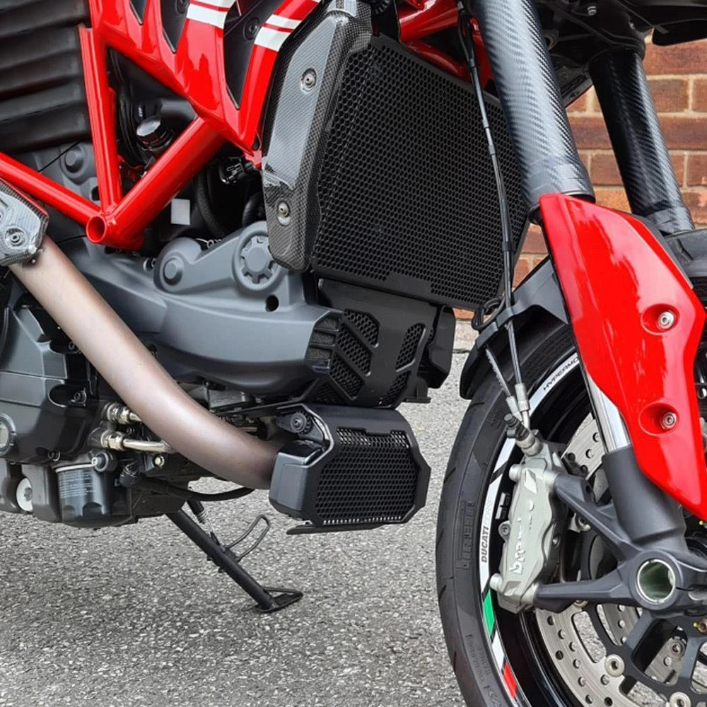 Защита радиатора мотоцикла, решетка, крышка для Ducati Hypermotard 939 950 SP Hyperstrada 939, защита капотов двигателя