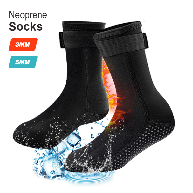 5 mm duiksokken 3 mm neopreen wetsuit watersokken surf strandlaarzen antislip zwemvin zandbestendig ijsbad warme sokken2028