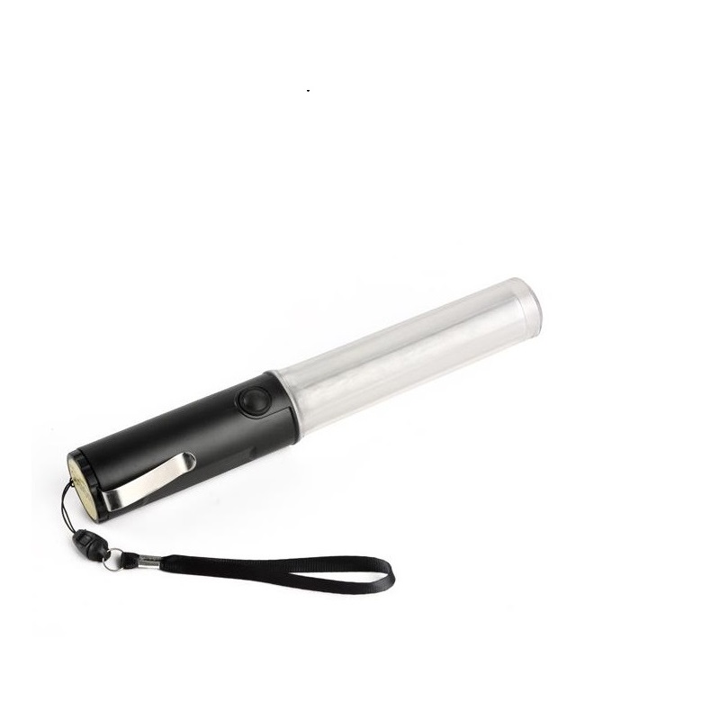 Linterna multifuncional roja y verde, bastón de tráfico de PVC, LED fluorescente, herramienta de evacuación de emergencia, bastón Flash para vehículos, 260