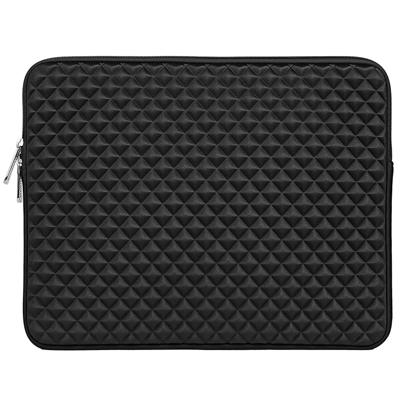 Czarna torba na laptopa 11 12 14 15 15,6 cala Wodoodporny pokrowiec na notebooka Macbook Air Pro 13 Wstrząsoodporny pokrowiec na torbę