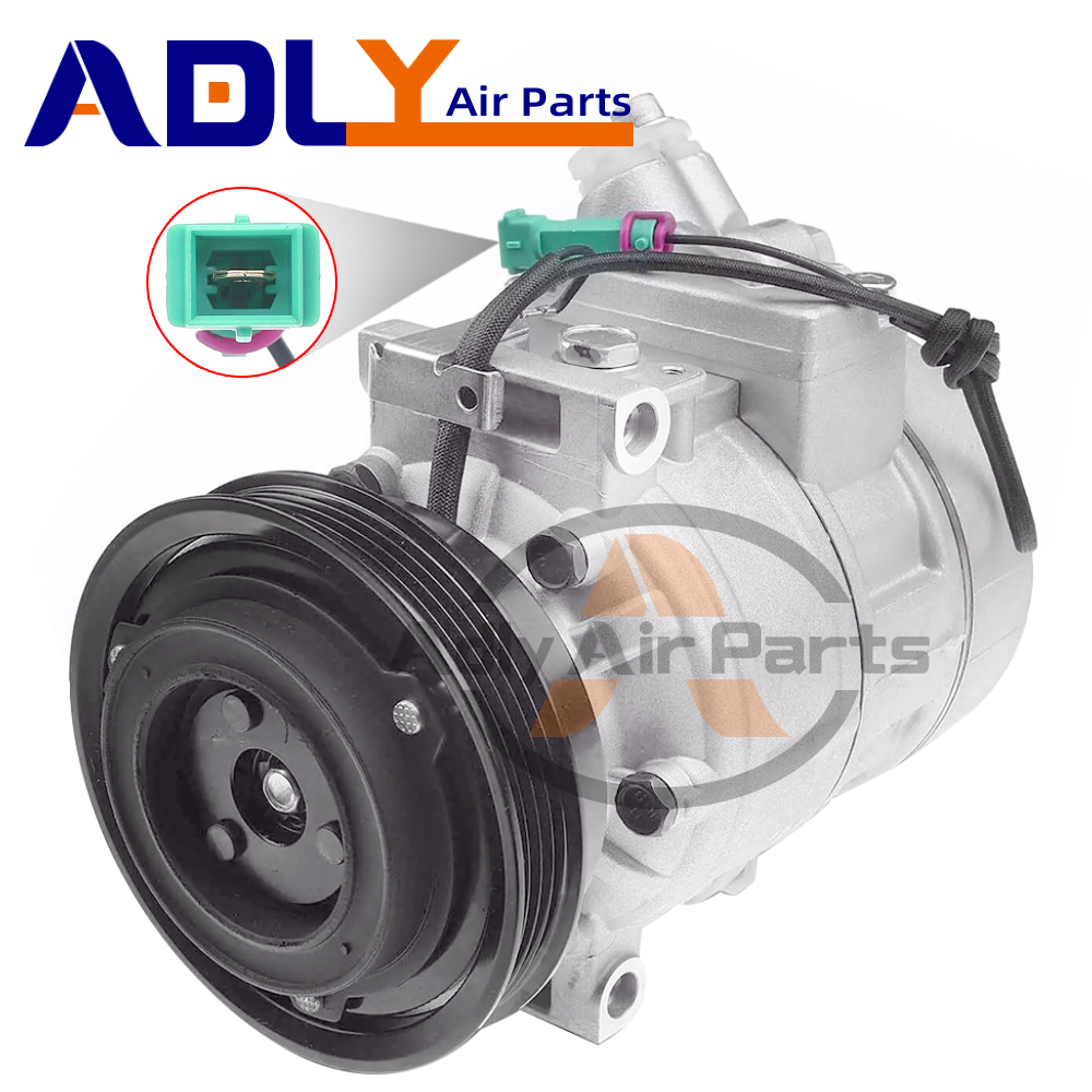 Compresseur AC A/C 7SBU16C, pour VV Passat 1,8l 2,0l AUDI 1,8l 2000-2005 8D0260805B 8D0260805P 8D0260805J 8D0260805R 447170-6353