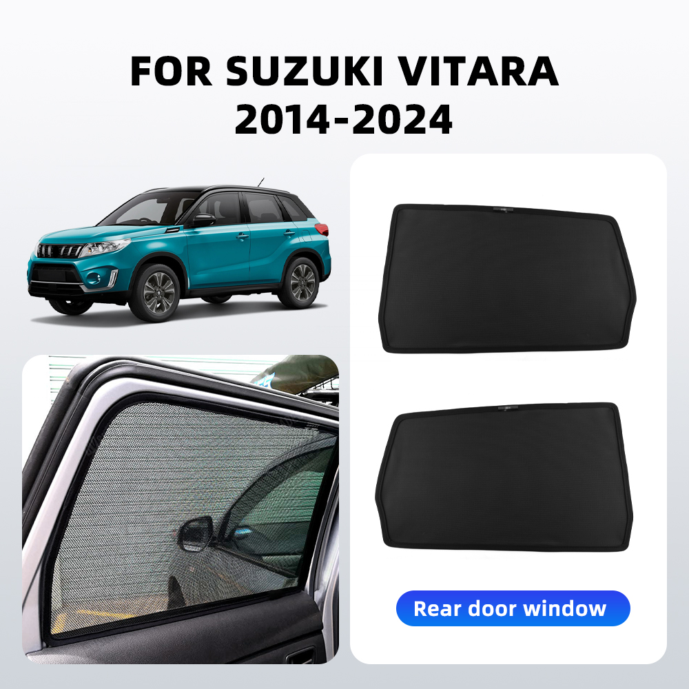 Pare-soleil magnétique pour fenêtre latérale de voiture, pour Suzuki Vitara 2014 2015 2016 2017 2018 2019 2020 2021 2022 2023 2024