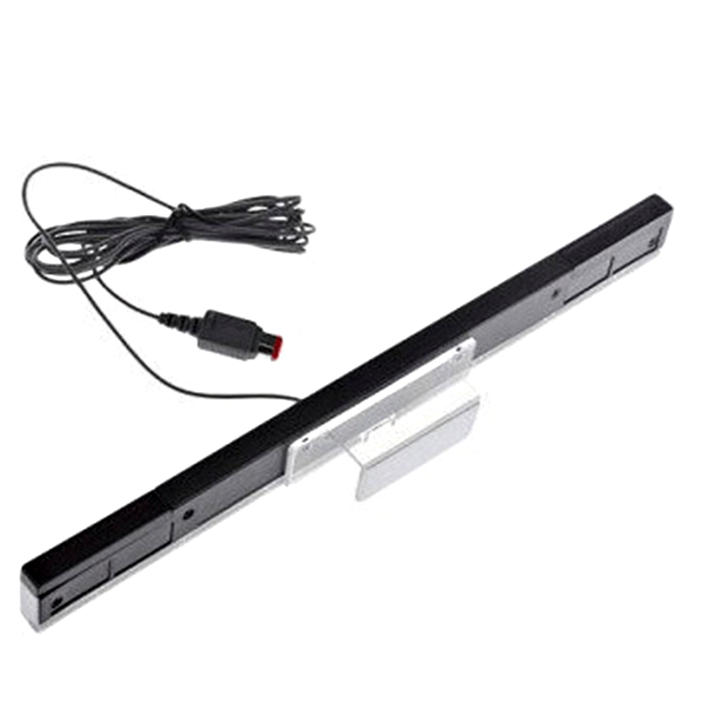 Bedrade bewegingssensorontvanger met verlengsnoer Bedrade bewegingssensorbalk Bedrade afstandsbediening voor Nintendo Wii Wii U-console