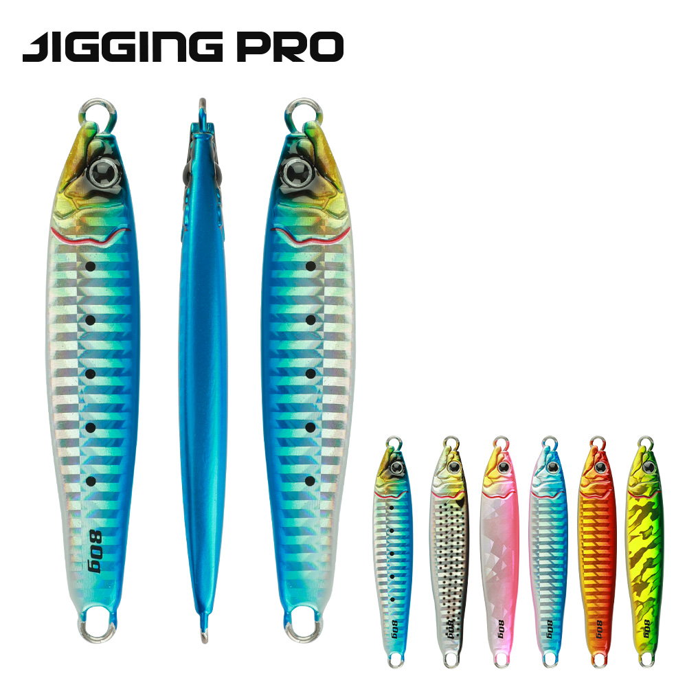 JIGGINGPRO 60г 80г 100г 120г 150г 180г 200г Джиг-приманка Coso для морской рыбалки, металлический джиг, приманка для морской рыбалки Pesca Mare