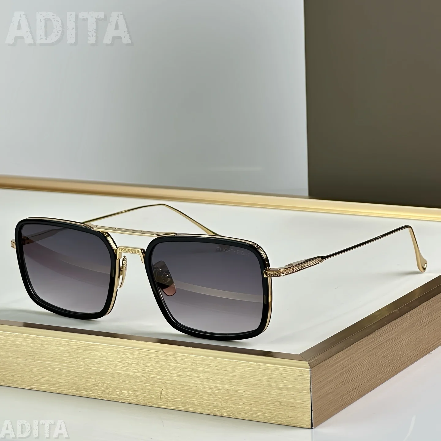 DT FLIGHT 008 DT008 Top Quality Sunglasses for Men Classic Women Luxury Brand Designer Fashion Sunglasses UV400