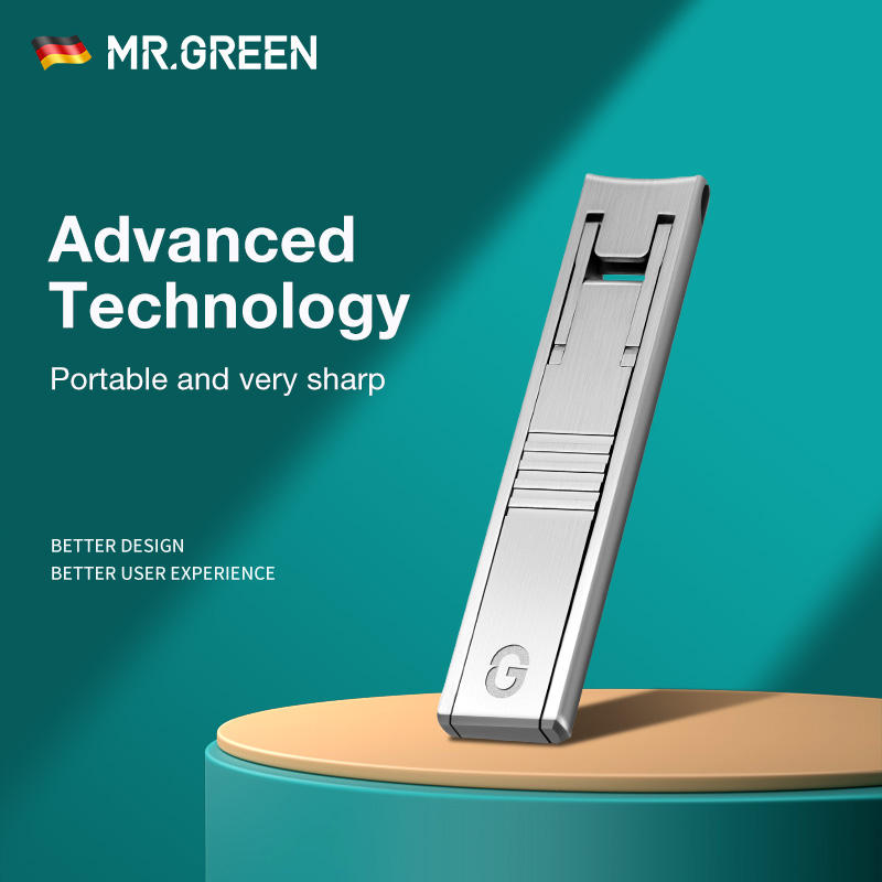 MR.GREEN Ultra เล็บ Clippers เยอรมัน Precision Manufacturing เทคโนโลยีเครื่องตัดเล็บวัวหนัง Superior Texture