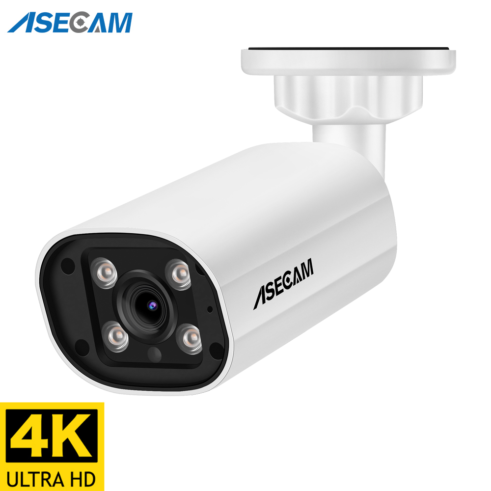4K 8MP камера видеонаблюдения POE H.265 Onvif металлический купол Крытый 2,8 мм 4MP видеонаблюдение C- RU 60 4 ABS NEWS