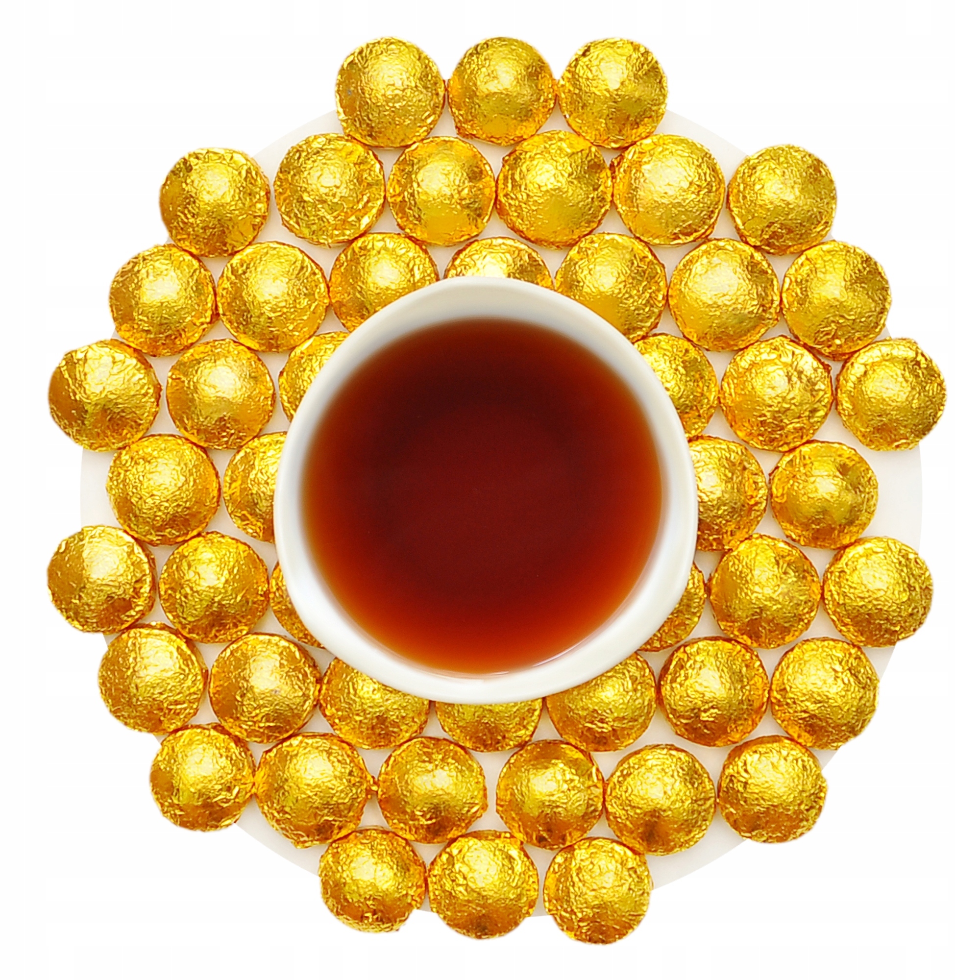 Herbata Czerwona prasowana PU ERH TUOCHA GOLD 1kg puerh