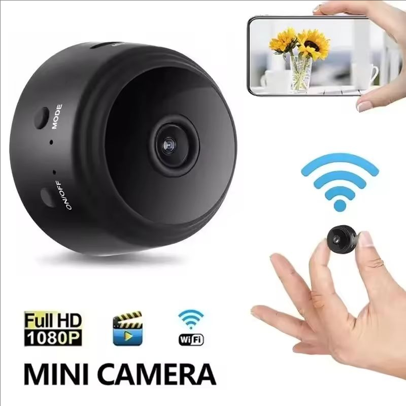 กล้องวงจรปิดอัจฉริยะ A9 HD Wifi พร้อมเซ็นเซอร์ กล้องบันทึกวิดีโอ กล้องเว็บ วิดีโอ ความปลอดภัยภายในบ้าน ระบบรักษาความปลอดภัยไร้สาย
