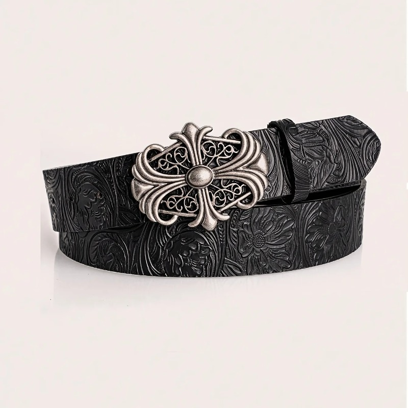 Ceinture rétro pour homme style bohème - Ceinture personnalisée tendance pour homme et femme - Ceintures punk rock - Pour jeans, robes et tenues décontractées