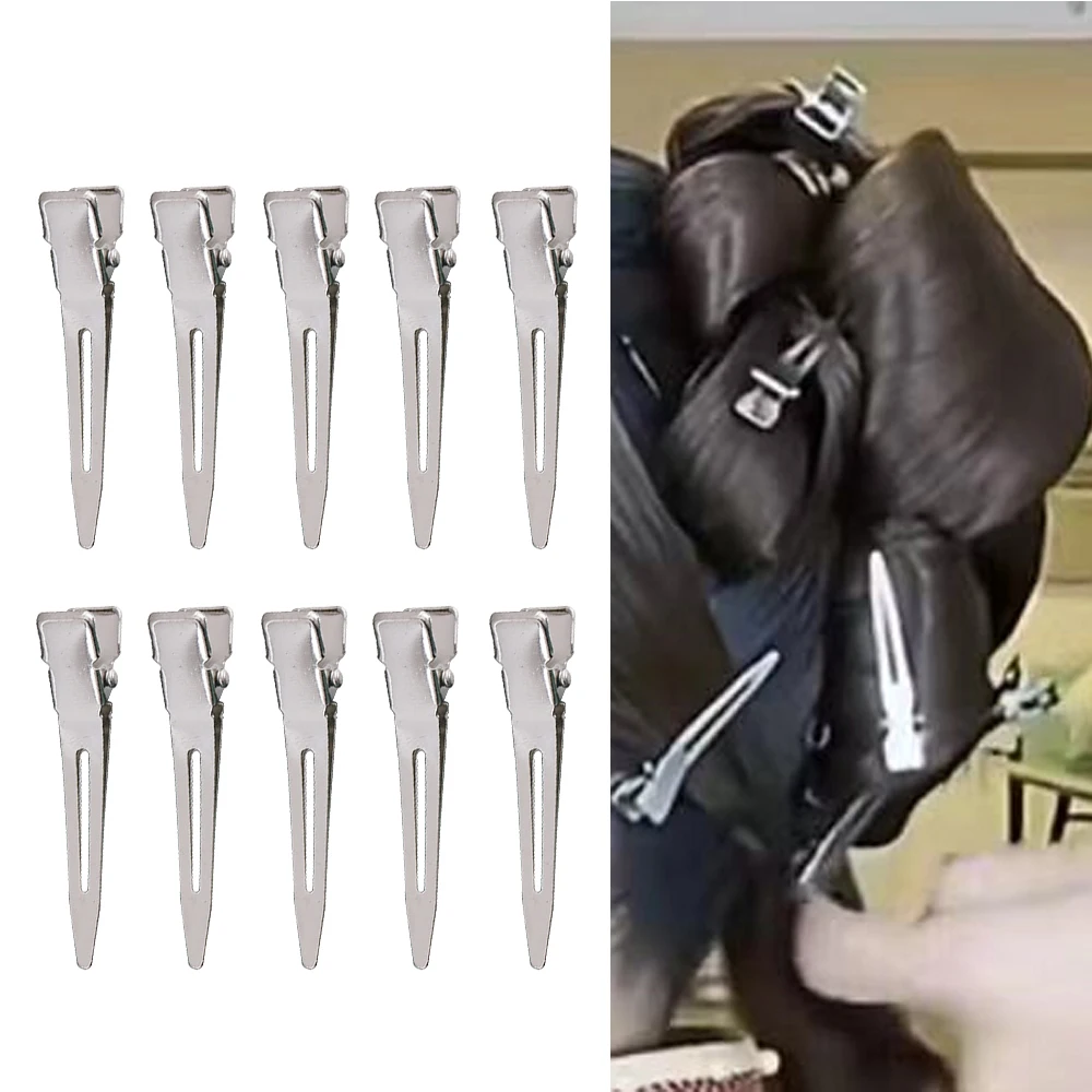 Bộ 10/20 Chuyên Nghiệp Nữ Salon Cố Định Tóc Pin Cong Kẹp Tóc Trang Điểm Không Nhăn Tóc Làm Tóc Tạo Kiểu Công Cụ Có Túi Đựng