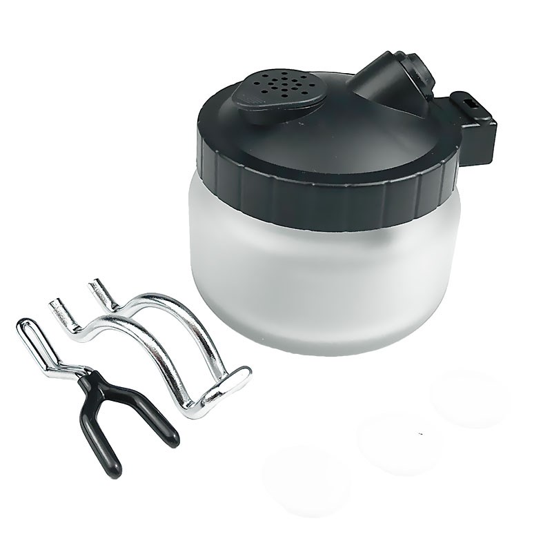 Bình Bơm Phun Vệ Sinh Bình 0.2/ 0.3/0.5Mm Kim Vòi Phun Bộ Bàn Chải Sơn Thủy Tinh Chai Lọc Mờ Phun súng Bụi Bộ Dụng Cụ
