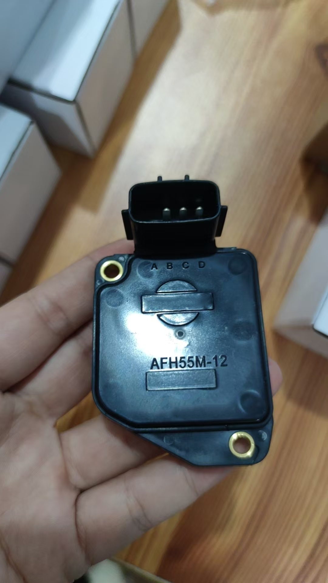 Medidor de flujo de aire masivo AFH55M-12 para Nissan- Frontier-Pickup Xterra-2.4L MAF Sensor AFH55M12 1998-2004 160173 S500 160171 S710