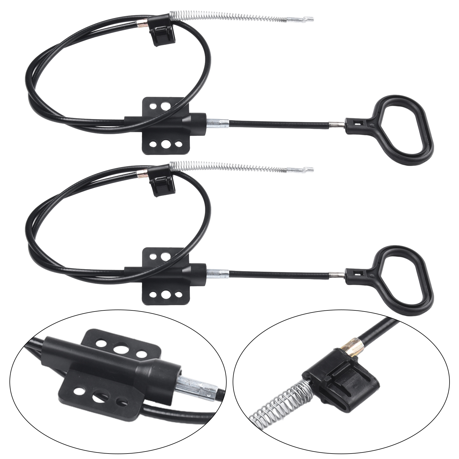 Części zamienne Kabel zwalniający fotel Wyzwalacz 91cm Zamienna sofa 2szt Kanapa D-Ring Uchwyt meblowy Dźwignia Pociągnij