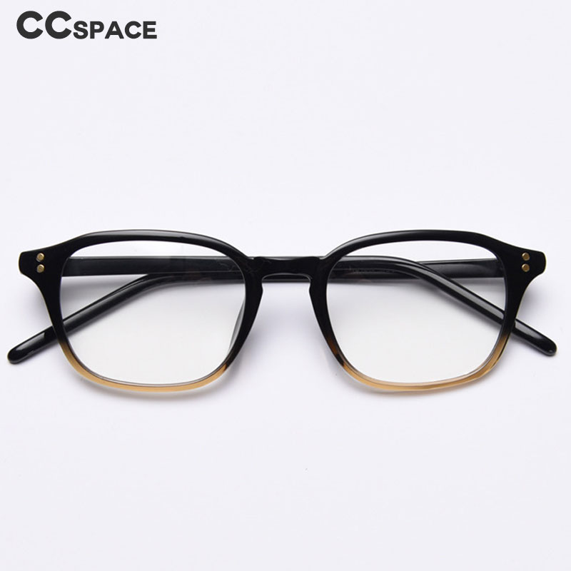 49426 Montature per occhiali in acetato quadrato anti-luce blu Rivetti Uomo Donna Occhiali da vista per computer moda ottica