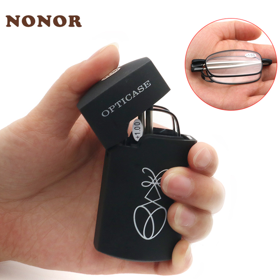 Lettori non pieghevoli occhiali da lettura per uomo occhiali da presbite occhiali da vista da donna con montatura femminile con scatola
