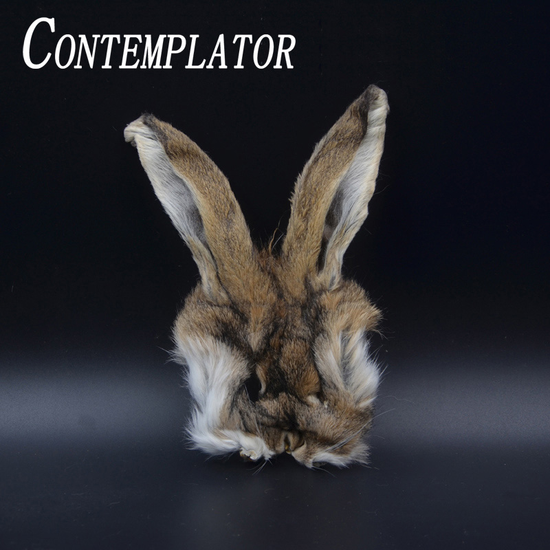 CONTEMPLATOR Fliegenbindematerialien: Hasenmaske, Rich Guard Hair, Dubbing-Materialien, Kaninchenfell, Hasenohren für Nymphen, Forellenfischen