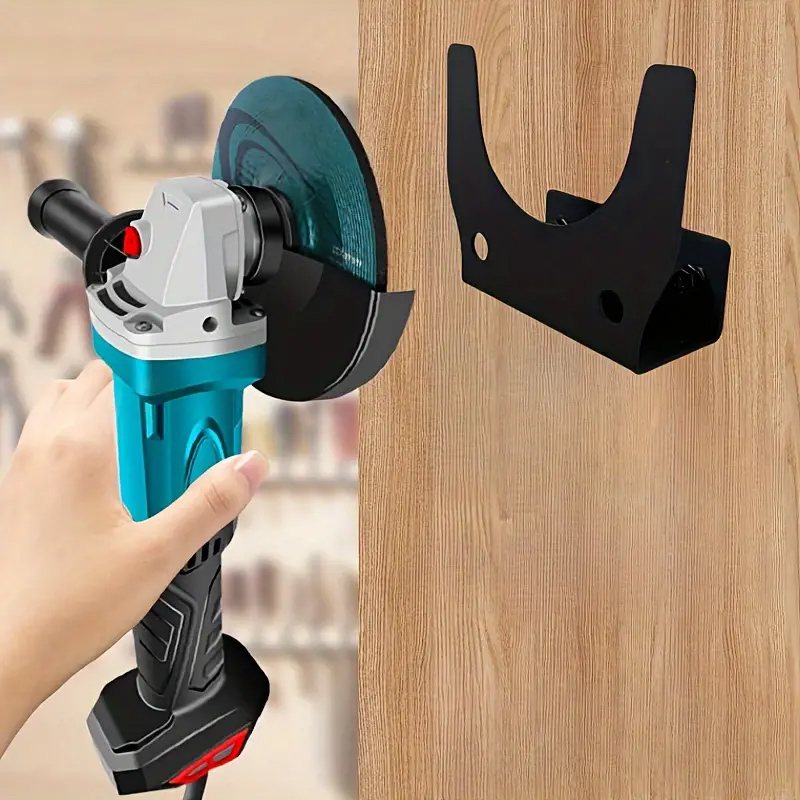 1PC elektrische werkzeug haken wand-montiert haken winkel schleifer lagerung halterung garage werkzeug lagerung halterung