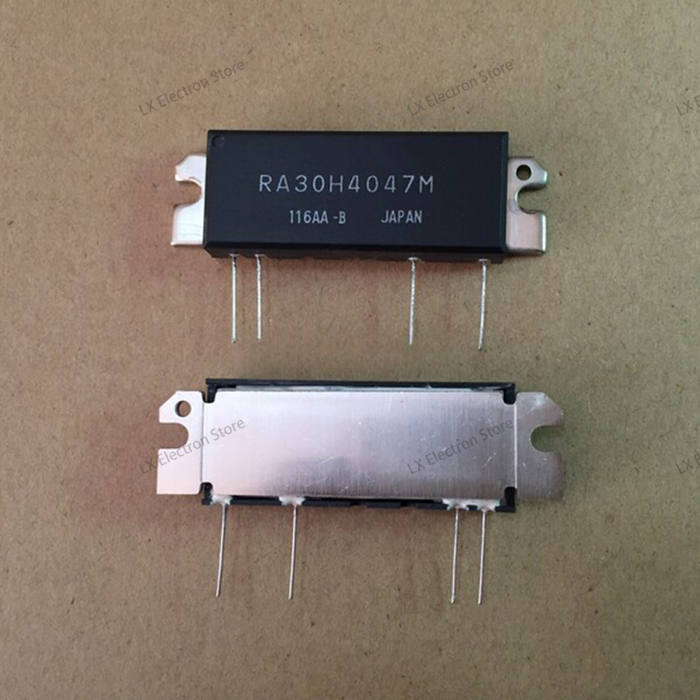 Módulo amplificador MOSFET RF RA30H4047M de 30 vatios para radios móviles de 12,5 voltios que funciona en el rango de 400 a 470 MHz