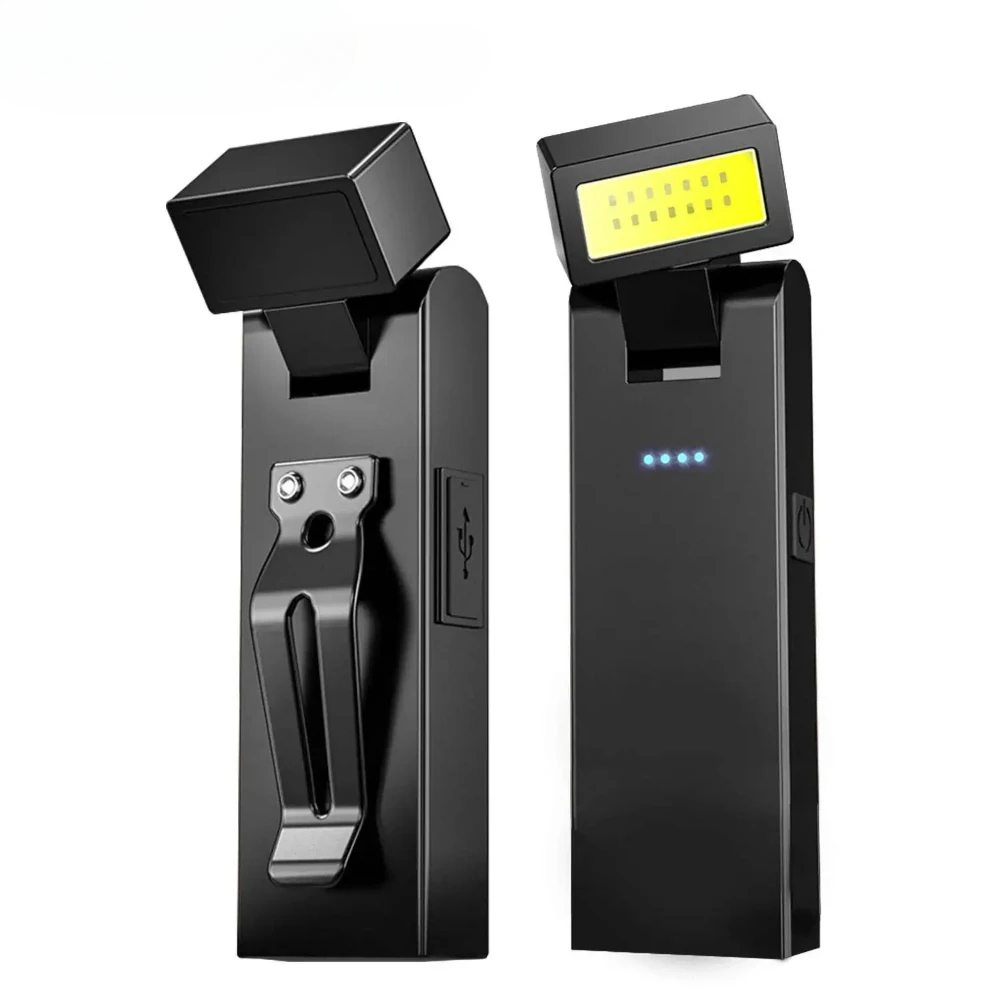 1-3 SZT. Przenośna Lampa Robocza COB LED Mini Latarka Podstawa Magnetyczna Akumulatorowa 180 °   Obrotowy Przenośny Reflektor Inspekcyjny Kempingowy