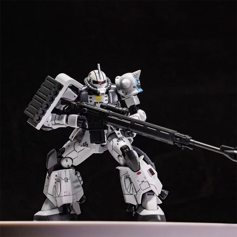 k Xingdong Model Hg 1/144 Ms-06R-1A Zaku2 Prinsdom van Zeon's Matsunaga's Aanpassen Mobile Suit Gift Toy Collection voor kinderen