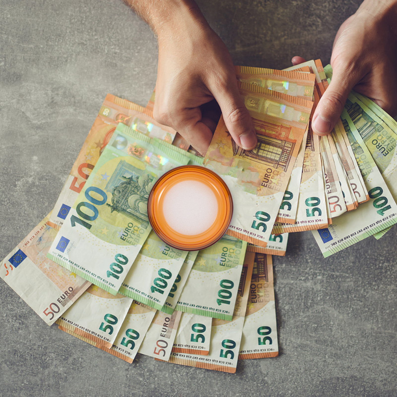 2 szt. Gąbki nawilżające palce do liczenia pieniędzy, plastikowe okrągłe nawilżacze, narzędzie do obsługi papieru na biurze, gąbka nawilżająca na opuszki palców