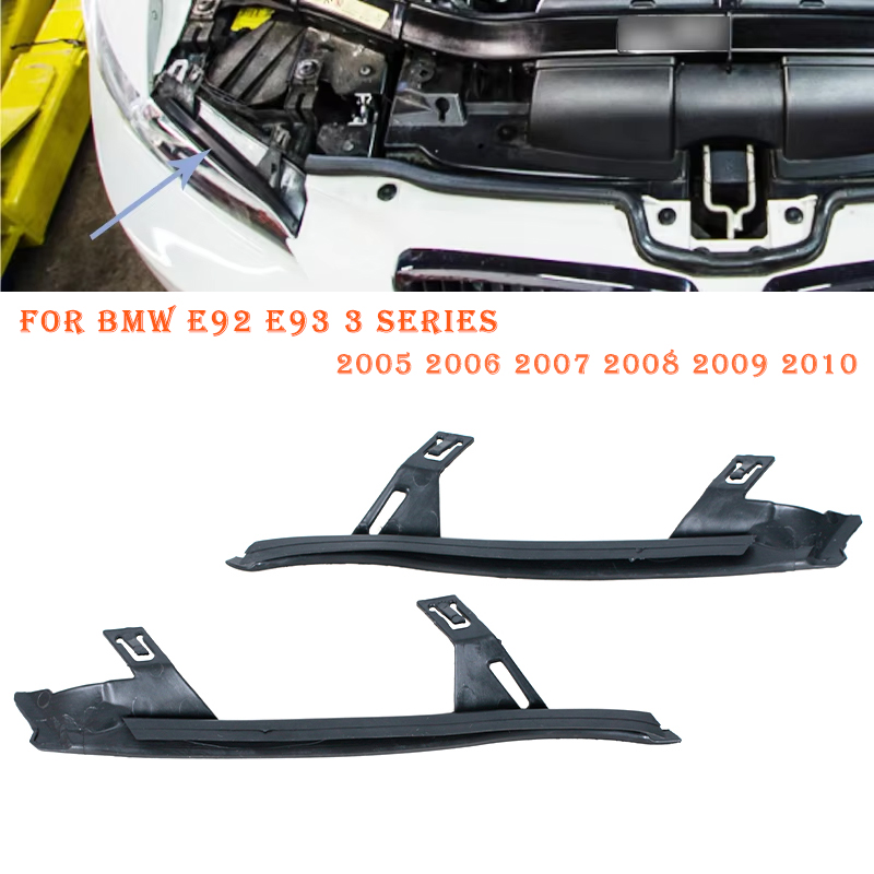 Car Headlight Gasket For BMW E92 E93 3 Series 2005 2006-2010 Covers Headlight Lens Gaskets Shade Trim 63117174517 63117174518