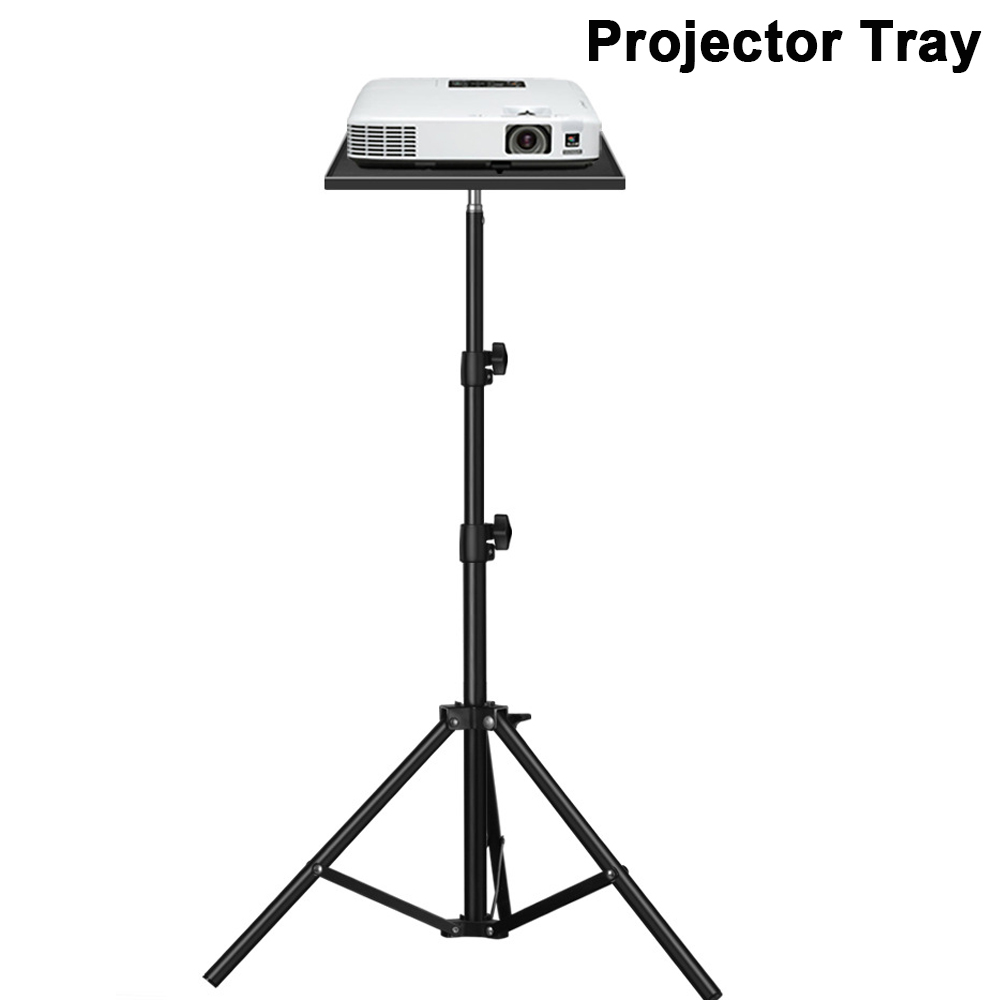 ถาดโปรเจคเตอร์ขาตั้งพื้นผนังชั้นวางแล็ปท็อปขาตั้งLift Telescopic Rod Live Broadcastขาตั้งกล้องโปรเจคเตอร์ผู้ถือ