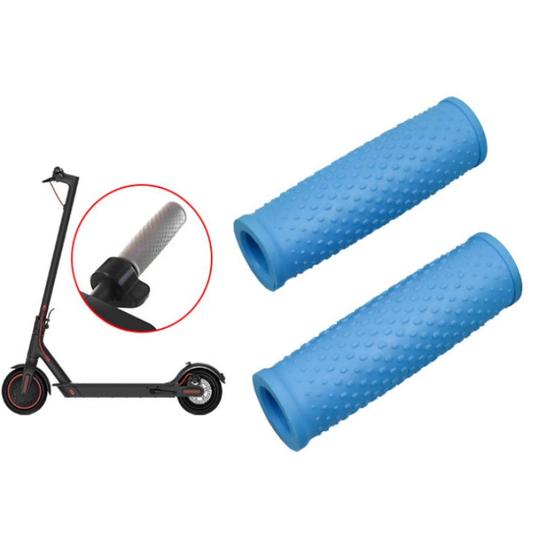 For Xiaomi Mijia M365 Electric Scooter Skateboard Handle Sleeves 1 Pair Rubber Handle Sleeve Hand Grip Covers E-Scooter Parts