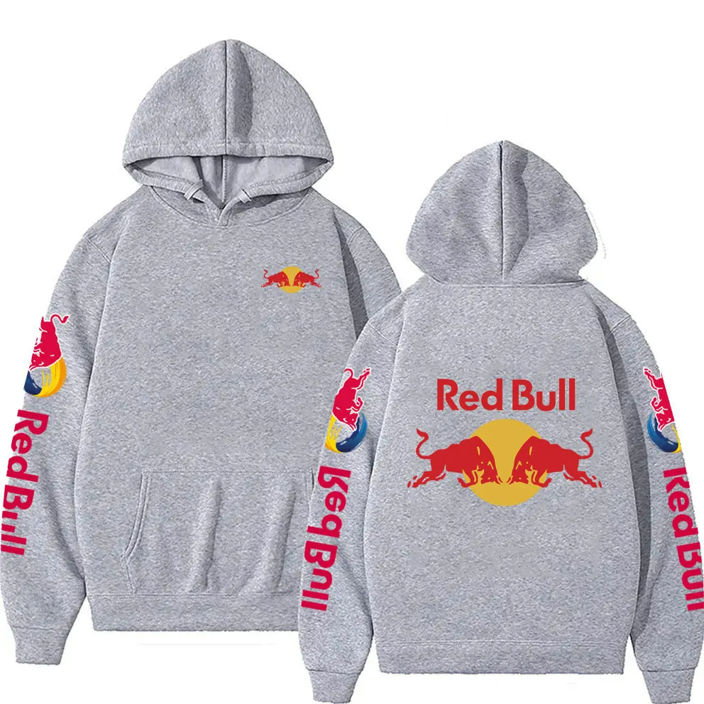 Мужская толстовка с логотипом Red Bull Racing Team, весенне-осенний мужской свитер, новинка 2025 года, модный велосипедный спортивный пуловер для пар, топы