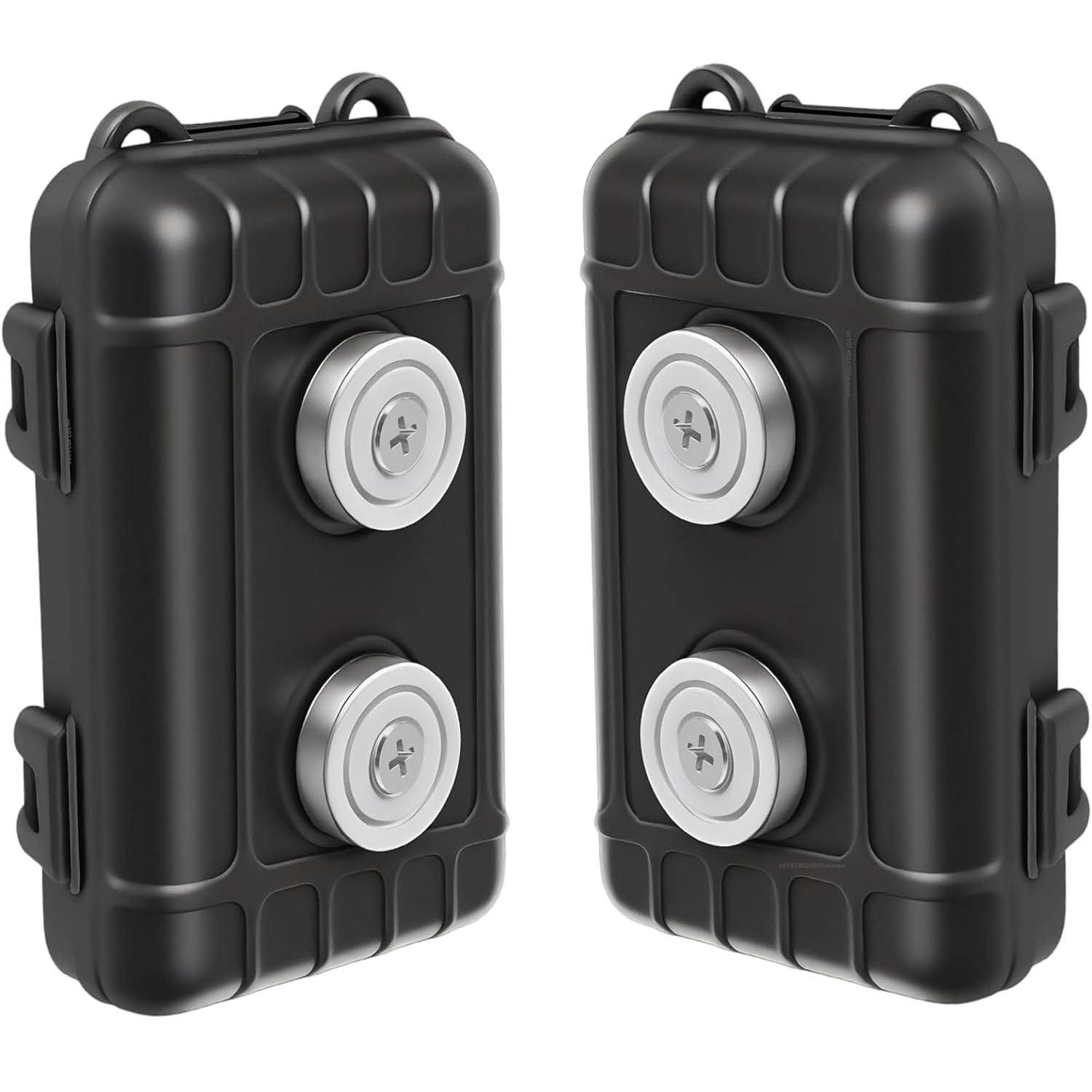 Soportes magnéticos para llaves debajo del coche, caja magnética para almacenamiento de llaves para interiores y exteriores, llave oculta impermeable en la parte inferior del coche