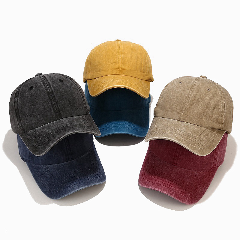 2022 nova primavera verão boné de beisebol de algodão lavado das mulheres dos homens casual ajustável ao ar livre chapéu de caminhoneiro snapback casquette