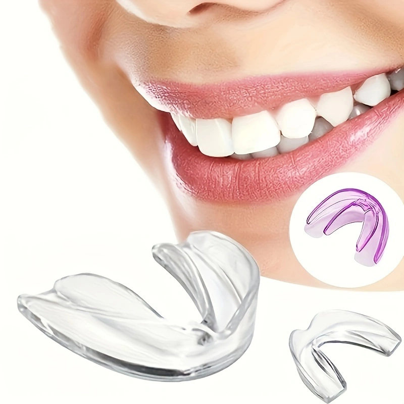 Protetor de dentes protetor noturno, bandejas bucais para moagem de bruxismo, dentes anti-ronco, máscara de proteção boxe, 1pc