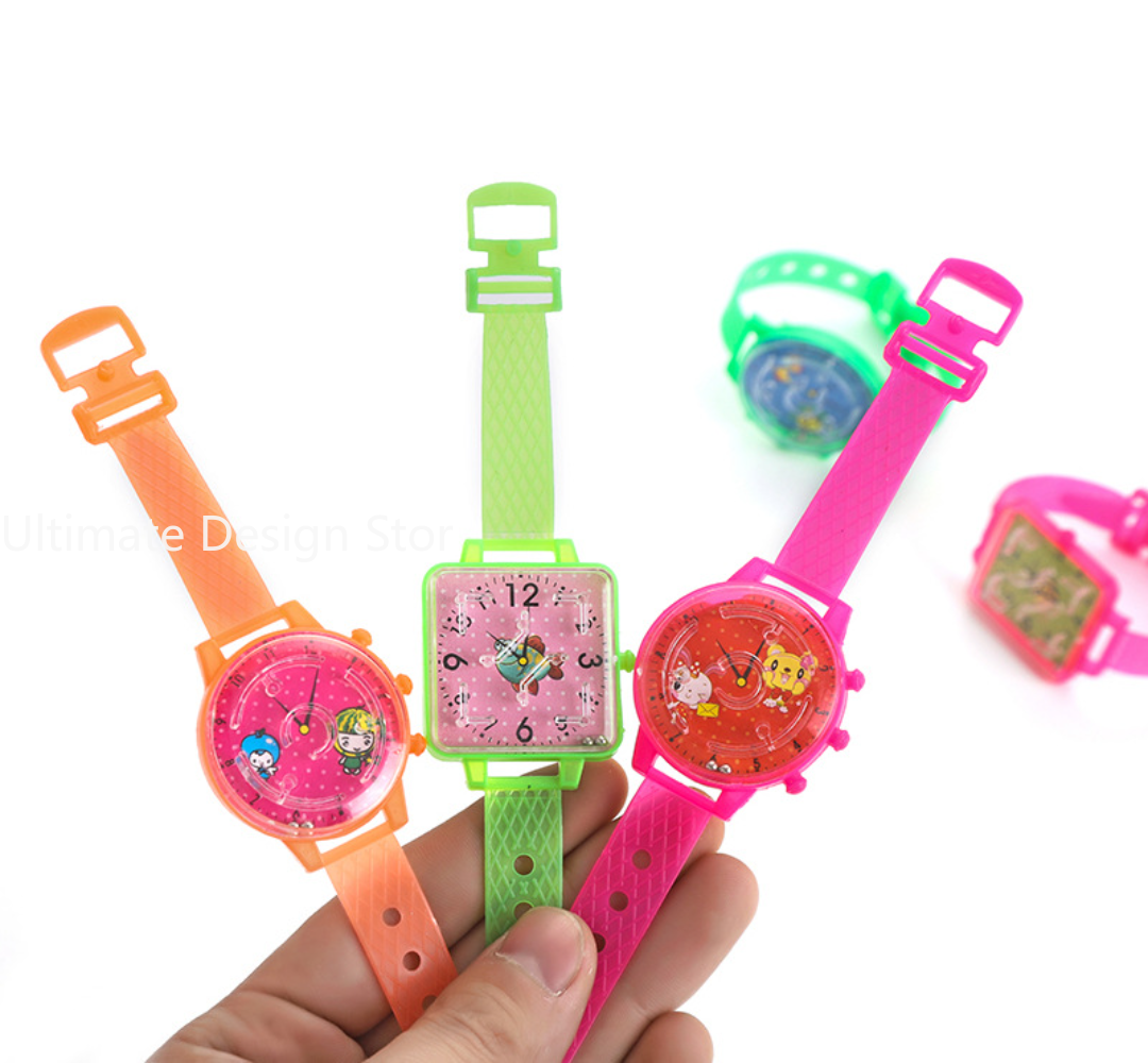 Brinquedos Labirinto Colorido Mini para Crianças, Bola De Labirinto De Plástico, Favores De Festa De Aniversário Para Crianças, Presente Do Bebê, Assista