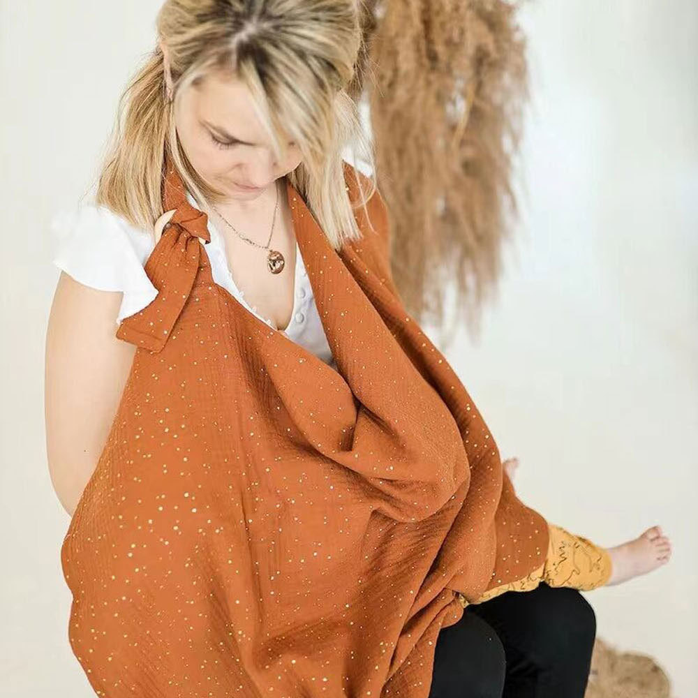 Algodão musselina swaddle cobertores, capas de enfermagem para o bebê recém-nascido, cobertores swaddle bonitos xale de amamentação toalha de sono macia, novo