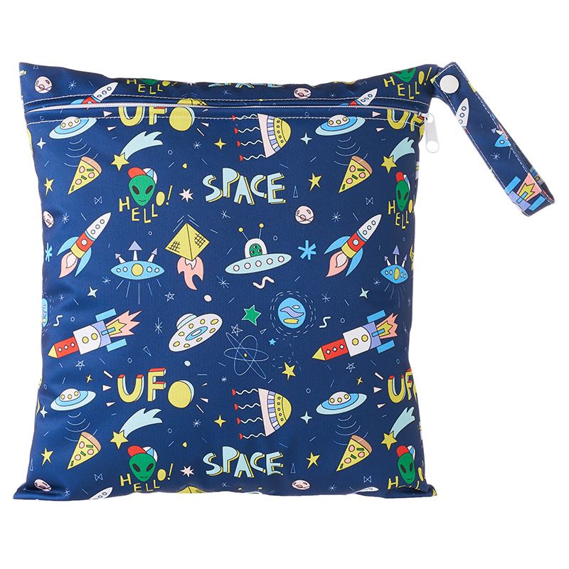 28*30cm impermeável molhado saco lavável reutilizável para viagens praia piscina carrinho fraldas sujo ginásio roupas molhadas maiôs artigos de higiene pessoal