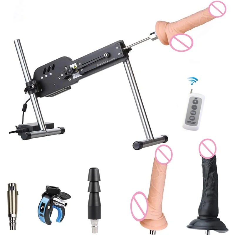 Máquina Sexual Silenciosa FREDORCH para Mujeres y Hombres, Control Remoto/APP, Máquina del Amor con Dildo y Accesorio Vac-U-Lock, Juguete Sexual de 70W de Potencia