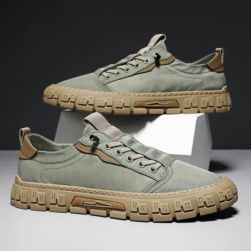 2025 Scarpe da ginnastica casual da uomo con piattaforma in rete Scarpe leggere e traspiranti Scarpe sportive da passeggio per esterni Tenis Masculino Zapatillas